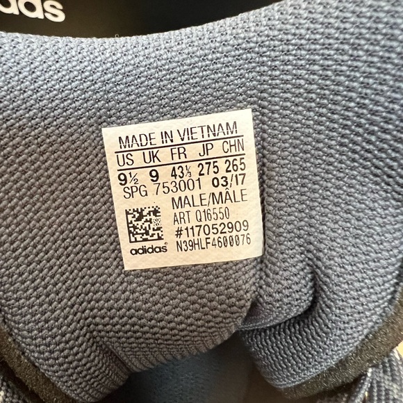 adidas Men's Speed Trainer 3, Onix/Metallic Silver/White Men’s 9.5 - Picture 8 of 9